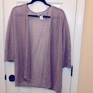 212 COLLECTION 3/4 SLEEVE CARDIGAN